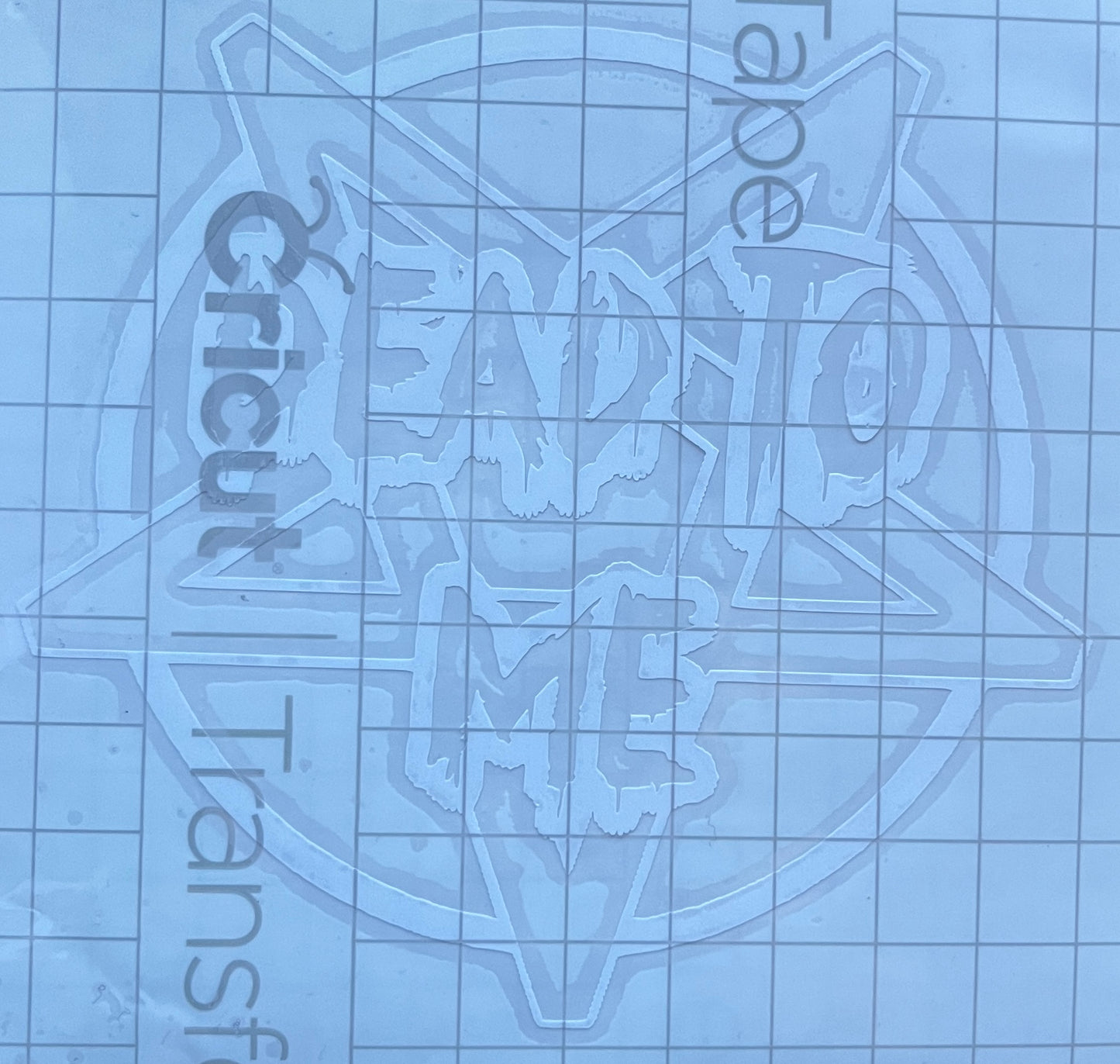 “Dead to me” sticker white